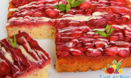 Çilekli Kek Tarifi Tarif Al Pişir