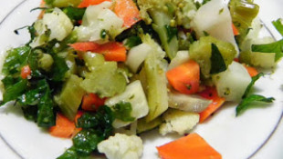 Brokoli ve Karnabahar Salata