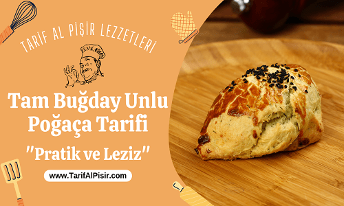 Tam Buğdaylı Peynirli Poğaça Tarifi